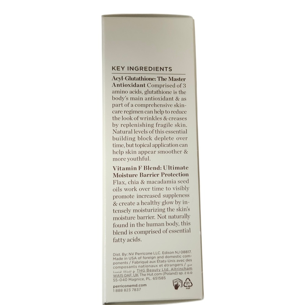 Perricone MD ESSENTIAL Fx ACYL-GLUTATHIONE Eyelid Lift Serum 0.5 Fl.oz. - Picture 5 of 10
